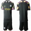 219-2020 Manchester City black goalkeeper soccer jersey