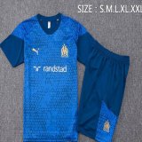 2023-2024 Marseilles club blue soccer Training clothes D924