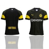 2018-2019 Dortmund thailand version black soccer jersey home