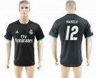 2017-2018 Real Madrid #12 MARCELO thailand version black soccer jersey away