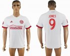 2017-2018 Atlanta United FC #9 JONES Thailand version white soccer jersey away