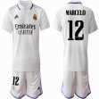 2022-2023 Real Madrid club #12 MARCELO white soccer jersey home
