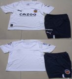 2022-2023 Valencia CF white black youth soccer jersey home