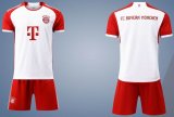 2023-2024 Bayern Munich club white red soccer jerseys home