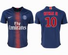 2018-2019 Paris saint germain Thailand version #10 NEYMAR JR blue soccer jersey home