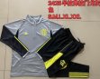 2024-2025 Flamengo club gray black Soccer uniforms with Long Trousers B815