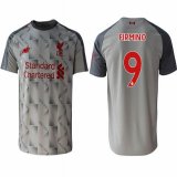 2018-2019 Liverpool Thailand Version #9 FIRMINO Gray soccer jersey away