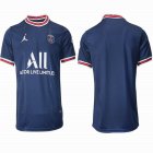 2021-2022 Paris Saint-Germain club thailand version blue soccer jerseys home