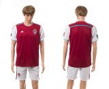 2014-2015 Colorado Rapids club soccer jersey red white home