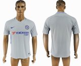 2017-2018 Chelsea Thailand Version gray soccer jersey away