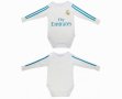 2017-2018 Real Madrid home long sleeve baby clothes