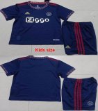 2022-2023 Ajax club blue kid soccer jerseys away