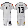 2024-2025 Germany Team #13 MULLER white soccer jersey home