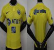 2022-2023 America club yellow soccer uniforms home