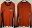 2024-2025 Netherlands team thailand version orange long soccer jersey home