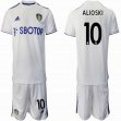 2020-2021 Leeds United club #10 ALIOSKI white soccer jerseys home