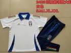 2024-2025 Italy team Polo white blue soccer uniforms with long shorts C1098