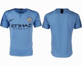 2018-2019 Manchester City club thailand version skyblue soccer jerseys home