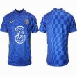 2021 Chelsea club thailand version blue soccer jerseys home