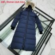 Women Canada Goose Down Chilliwack Bomber Hooded Warm Coat Fur Windbreaker parka 22-dark blue