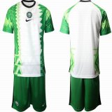 2020-2021 Nigeria team blue white soccer jerseys home