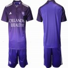 2021-2022 Orlando City club purple soccer jerseys home.