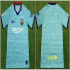 2019-2020 Barcelona thailand version skyblue soccer jersey away