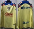 2024-2025 America club thailand version yellow soccer jerseys home