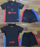 2024-2025 Barcelona club Kid soccer jerseys away