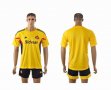 2013-2014 Sunderland club yellow soccer jersey away