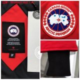 Women Canada Goose Down Chilliwack Bomber Hooded Warm Coat Fur Windbreaker parka 22-red 04