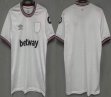 2023-2024 West Ham United thailand version white soccer jerseys away