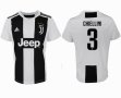 2018-2019 Juventus thailand version #3 CHIELLINI white soccer jerseys home