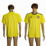 2018-2019 Scotland thailand version yellow soccer jerseys away