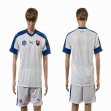 2015-2016 Slovakia team soccer jersey white home