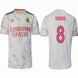 2021-2022 Real Madrid club thailand version #8 KROOS white soccer uniforms home