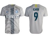 2018-2019 Inter Milan thailand version #9 ICARDI gray soccer jersey away