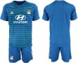 2018-2019 Olympique Lyonnais blue goalkeeper soccer jerseys
