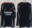 2024-2025 Arsenal Club thailand version black long sleeves soccer jerseys away