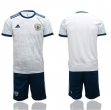 2018 World Cup Russia team white blue soccer jersey away