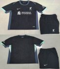 2024-2025 Liverpool club black soccer jerseys away