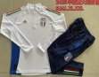 2024-2025 Italy team white blue Soccer uniforms with Long Trousers B818