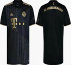 2021-2022 Bayern MÃ¼nich club thailand version black soccer jerseys