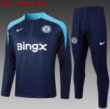 2024-2025 Chelsea club Navy skyblue Long Trousers B941