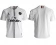 2018-2019 Paris saint germain Jordan thailand version white soccer jersey away