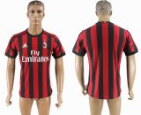 2017-2018 AC Milan thailand version red soccer jersey home