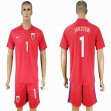 2016-2017 Norway team JARSTEIN #1 red soccer jerseys home