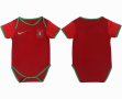 2018 World Cup Portugal red soccer baby clothes home
