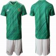 2020-2021 Ireland Republic Team green soccer uniforms home
