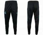 2017 Real Madrid black Training Closed leg trousers